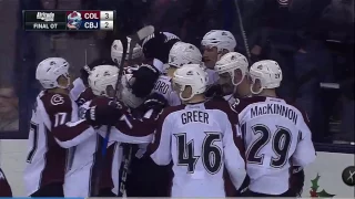 Matt Duchene makes a great winning goal of the Colorado Avalanche in overtime