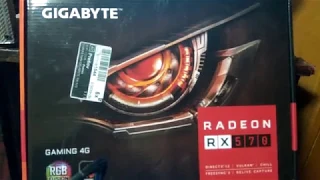 Firmware and mining on Gigabyte Gaming RX 570 4gb