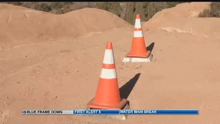 City removes blue frame from Garden of the Gods