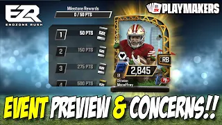 NFL 2K Playmakers First Event Preview: Excitement & Concerns for the Sapphire McCaffrey Card!