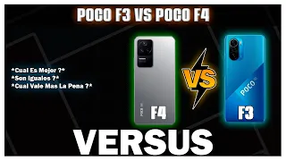 Poco F3 VS Poco F4 Comparativa A Detalle - SON LO MISMO ?