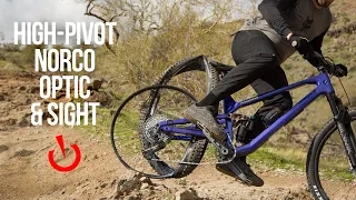 TWO NEW High-Pivot Trail Bikes from Norco - Vital Rides the 2024 Optic and Sight