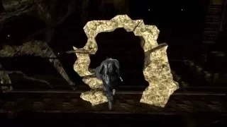 The unused entrance of the firelink altar