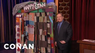 Andy Richter’s Euphoric Trip To Happystan | CONAN on TBS