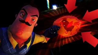 LOOK WHAT HE IS HIDING IN THE BASEMENT!!! (Hello Neighbor Secrets / Hello Neighbor Alpha 4)