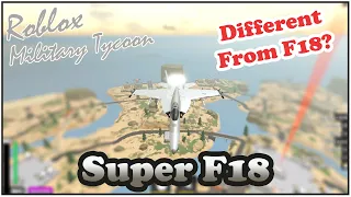 Surviving Infinity Tower To Get Super F18 In Military Tycoon Roblox