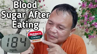 Rebisco Crackers magugolat ka sa taas ng blood sugar increase. Review