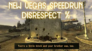 Speedrun to desecrate a war memorial (disrespect %) in Fallout: New Vegas - 5:59