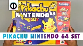 Pikachu Nintendo 64 Set (Unboxing)