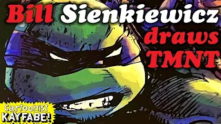 Teenage Mutant Ninja Turtles by Bill Sienkiewicz + Kevin Eastman: Step-by-step Process