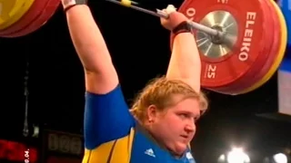 2007 European Weightlifting Championships, Women +75 kg  Тяжелая Атлетика. Чемпионат Европы