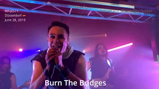 MAJESTY - Burn The Bridges @Pitcher, Düsseldorf - June 28, 2019 - 4K LIVE