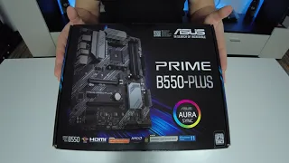 ASUS Prime B550 Plus - This is way to good! ASMR Unbox