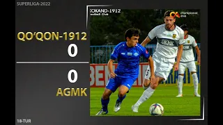 Superliga. Qo'qon 1912 - AGMK 0:0. Highlights