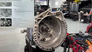 2011 BMW 335is N54 Dual Clutch Transmission Replacement Internal Parts of clutch  PART 2