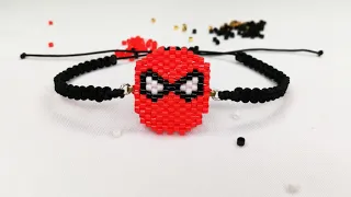 PULSERA DEL HOMBRE ARAÑA EN CHAQUIRA MIYUKI