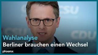 Carsten Linnemann zum Ergebnis der Abgeordnetenhaus-Wahl in Berlin am 13.02.23