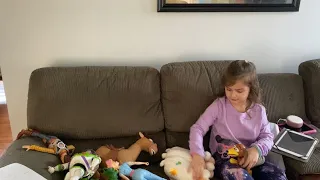Zurg hides Emma’s Toy Story Toys