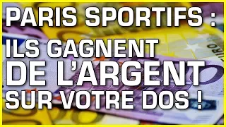 PARIS SPORTIFS : ILS GAGNENT DE L'ARGENT SUR VOTRE DOS ! - AHMED ENQUETE #2