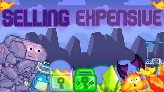 SELLING All My EXPENSIVE Items To get 50 BGLS! | Growtopia | 2022