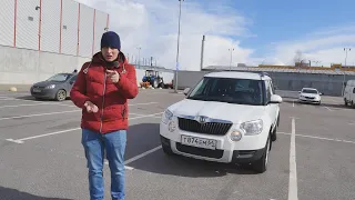 Skoda Yeti имела в лесу ваш Kodiaq во все Octavia