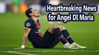 The sad day Angel di maria was subbed out after robbery in his home. robbed during Psg vs Nantes