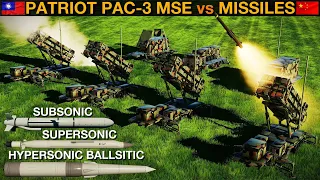 Patriot SAM vs Chinese Subsonic, Supersonic, Hypersonic & Ballistic Missiles | DCS
