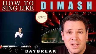 How to sing like Dimash - Daybreak : Voice Teacher & Opera Stage director reacts, analyzes, teaches