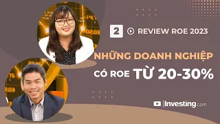 Các doanh nghiệp Việt Nam ROE 20-30%