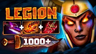 Легионка 1000+ урона 🔥 Перебил МЕДУЗУ? Legion Commander Dota 2