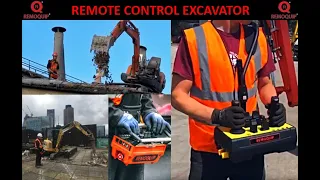 Remote Control Excavator | A New Breed Of Demolition Robots