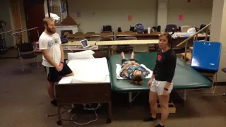 Skill 6: Dependent Bed Mobility in Supine With a Draw Sheet