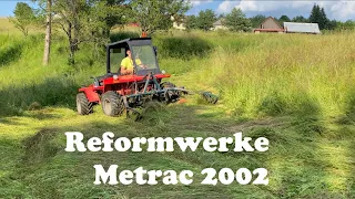 Reformwerke Metrac 2002 4x4 - Mowing the hay (kosenie sena)