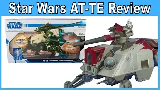 Star Wars The Clone Wars AT-TE Review