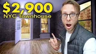 SEE a $2,900 2-Floor Townhouse in Upper Manhattan NYC