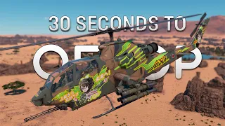 30+6-ти секундный обзор AH-1S Kisarazu в War Thunder #warthunder