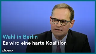 Berlin-Wahl: Interview mit Michael Müller (SPD) am 12.02.23