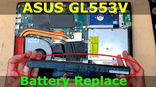 ASUS ROG GL553V: How to Replace the Battery