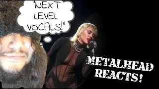 Metalhead reacts to Miley Cyrus - Heart of Glass, Live
