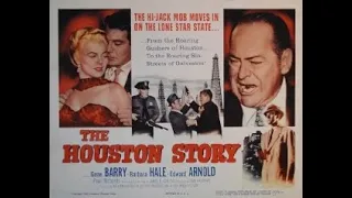 Gene Barry & Barbara Hale in "The Houston Story" (1956)