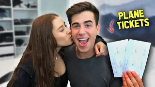 Surprising My Girlfriend With Her Dream Vacation! **Emotional**