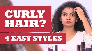 Easy Styles for Curly Hair - Get Stylish with Poornima Indrajith - Kappa TV