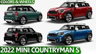 Mini Cooper S Countryman ALL4 (2022) - COLORS & WHEELS