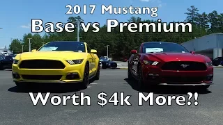 Mustang GT Base vs GT Premium - What's Different?