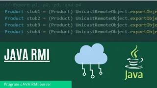 Java RMI programming tutorial in one video