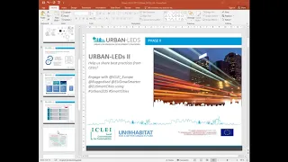Urban-LEDS II Webinar - Smart Cities for Low Emission Development