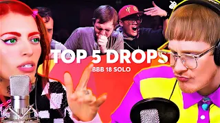 TOP 5 DROPS 😱 Grand Beatbox Battle Solo 2018 Reaction