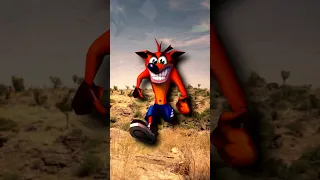 🦊 ¿QUÉ ANIMAL es CRASH BANDICOOT? #shorts #videojuegos #curiosidades #crashbandicoot #shorts_