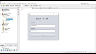 Java- How To Design Login System Form In Java Netbeans | MySql Database