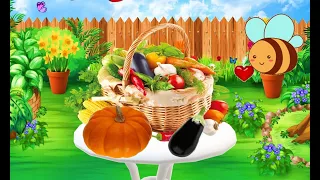 Овочі та фрукти англійською для дітей. Vegetables and fruits in English for children